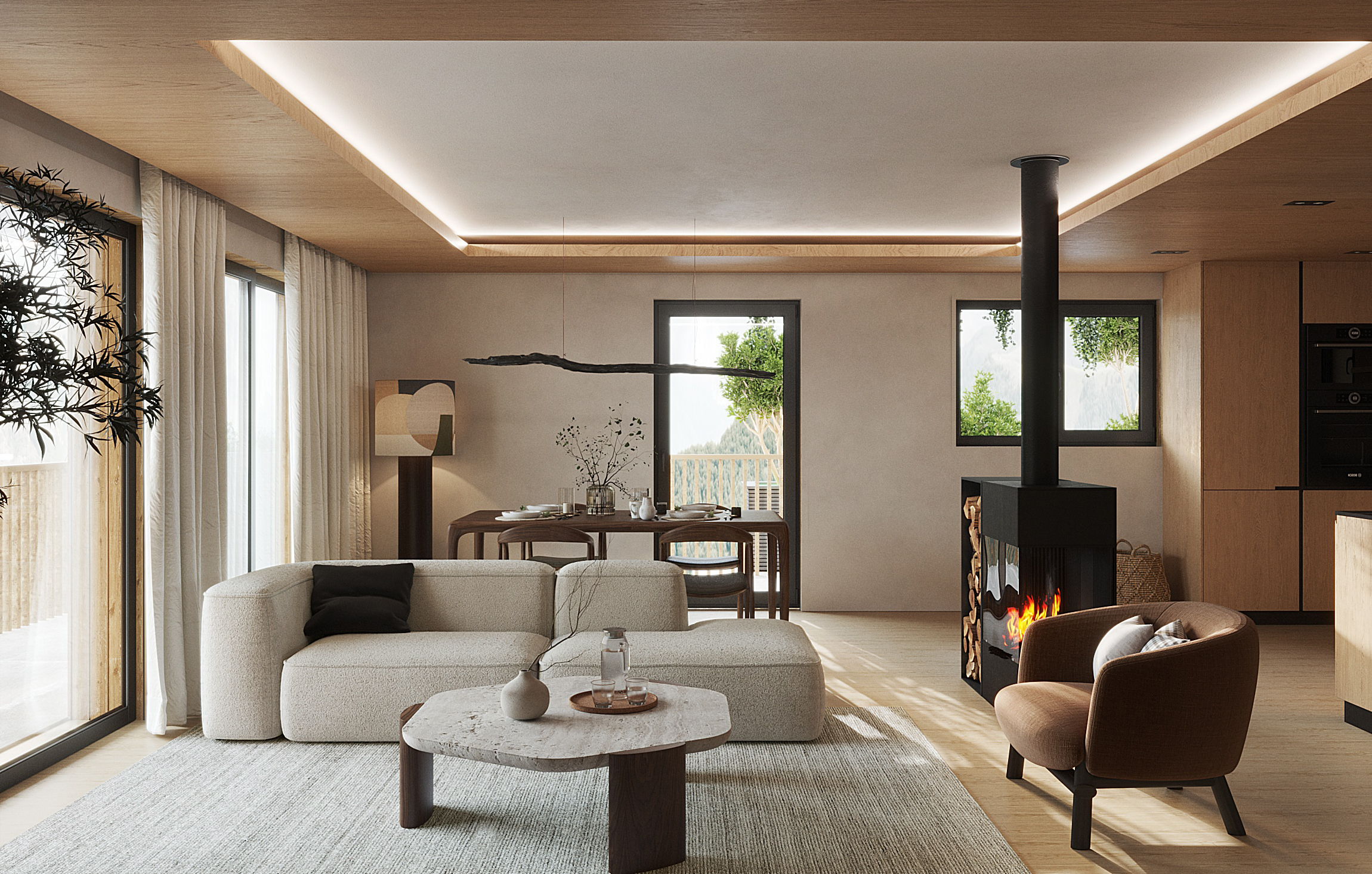 Séjour - Euseigne - Villa