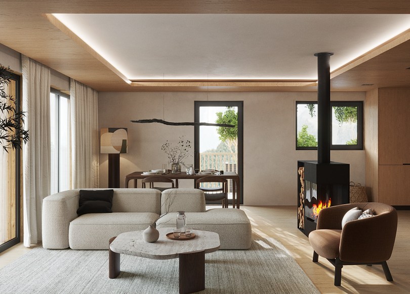 Séjour - Euseigne - Villa