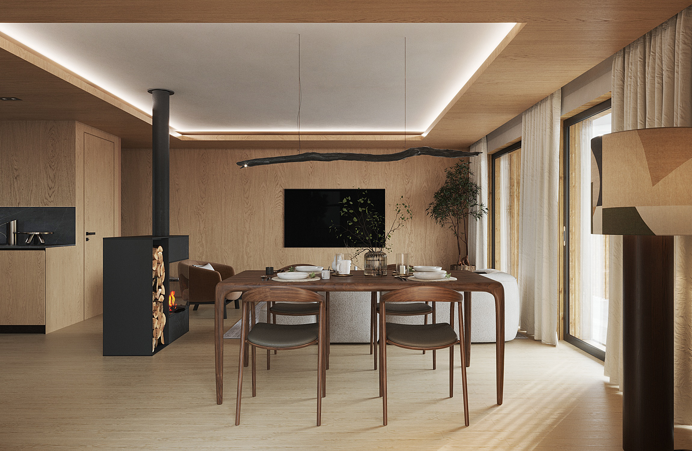 Séjour - Euseigne - Villa