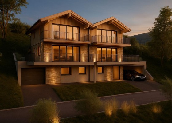 Facade - Euseigne - Chalet