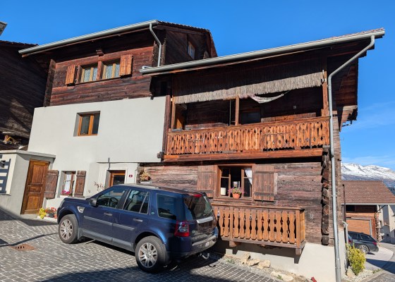 Façade sud - Vex - appartement