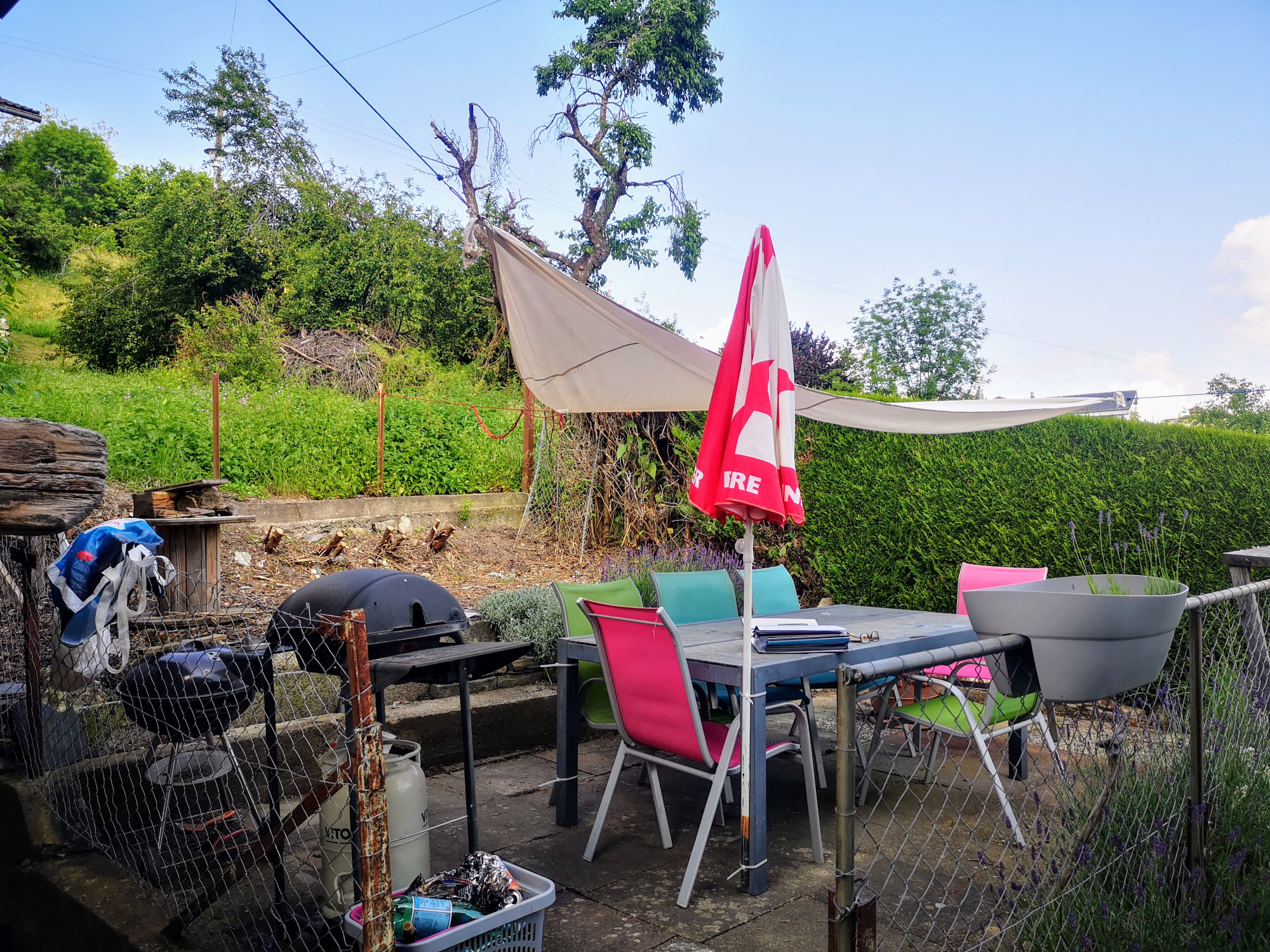 Jardin - Vex - appartement